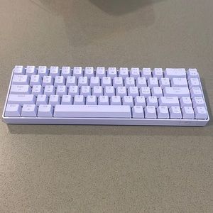 Lavender Keyboard With Cord